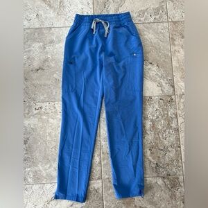 FIGS Yola Skinny Scrub Pants in Ceil Blue, size M/T Medium Tall
